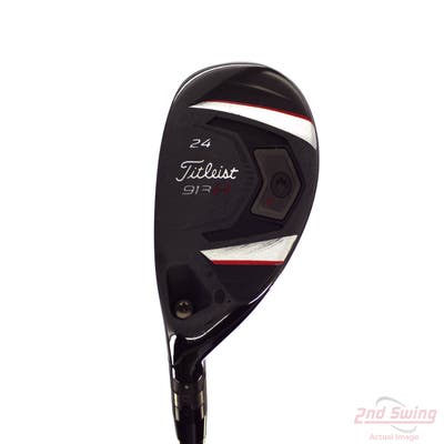 Titleist 913H Hybrid 4 Hybrid 24° Mitsubishi Bassara 60 Graphite Senior Left Handed 39.25in