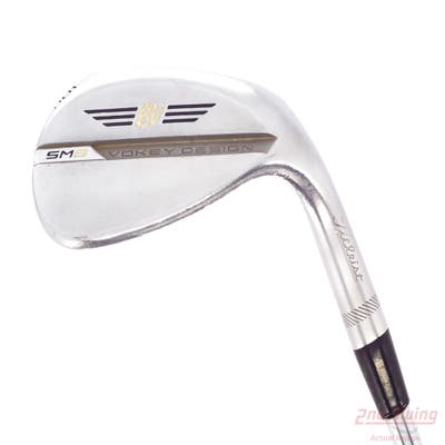 Titleist Vokey SM8 Tour Chrome Wedge Sand SW 56° 12 Deg Bounce D Grind True Temper Dynamic Gold Steel Wedge Flex Right Handed 35.5in