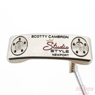 Mint Titleist Scotty Cameron 2025 Studio Style Newport Putter Steel Right Handed 33.0in