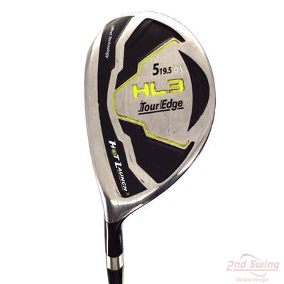Tour Edge Hot Launch 3 Offset Fairway Wood 5 Wood 5W 19.5° UST Mamiya HL3 Graphite Senior Left Handed 42.75in