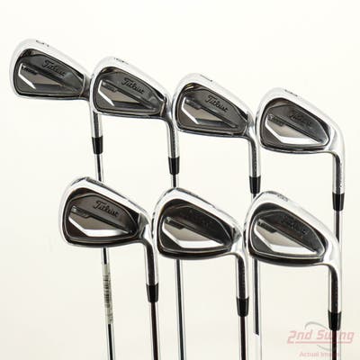 Titleist 2023 T350 Iron Set 5-PW GW True Temper AMT Red R300 Steel Regular Right Handed +1/4"