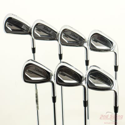 Titleist 2023 T350 Iron Set 5-PW GW True Temper AMT Red R300 Steel Regular Right Handed +1/4"