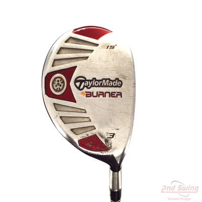 TaylorMade 2007 Burner Steel Fairway Wood 3 Wood 3W 15° TM Reax Superfast 60 Graphite Stiff Right Handed 43.25in