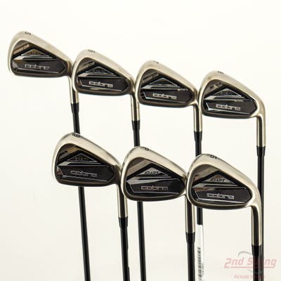 Mint Cobra DS-ADAPT Iron Set 5-PW GW FST KBS PGI 75 Graphite Regular Right Handed STD