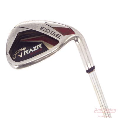 Callaway Razr Edge Wedge Sand SW Callaway Razr X Iron Steel Graphite Uniflex Right Handed 35.0in