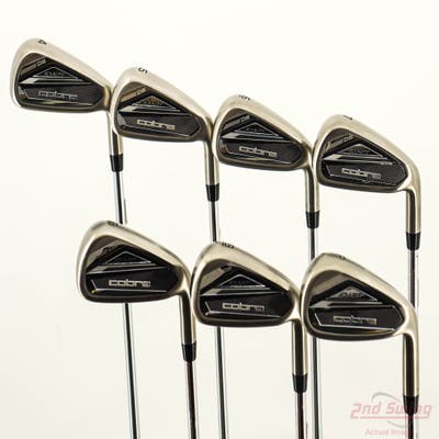 Mint Cobra DS-ADAPT Iron Set 4-PW FST KBS Tour Lite Steel Stiff Right Handed STD