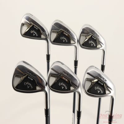 Callaway Apex DCB 21 Iron Set 6-PW AW UST Mamiya Recoil 65 Dart Graphite Regular Right Handed STD