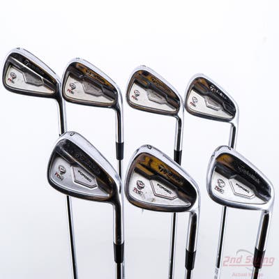 TaylorMade RSi TP Iron Set 4-PW FST KBS Tour 120 Steel Stiff Right Handed +1/2"