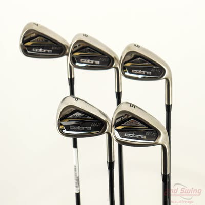 Mint Cobra DS-ADAPT MAX Women's Iron Set 7-PW SW FST KBS PGI 55 Graphite Ladies Right Handed STD
