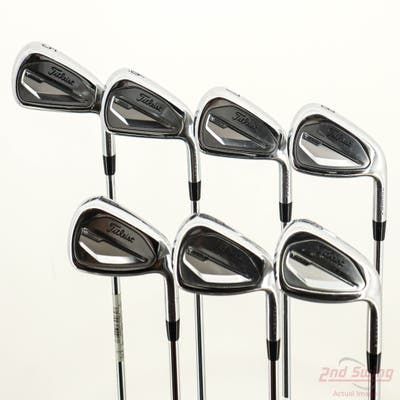 Titleist 2023 T350 Iron Set 5-PW GW True Temper AMT Red R300 Steel Regular Right Handed +1/4"