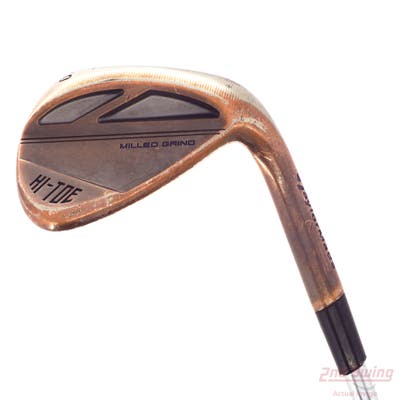 TaylorMade Milled Grind HI-TOE Wedge Lob LW 60° 10 Deg Bounce Stock Steel Shaft Steel Wedge Flex Right Handed 34.75in