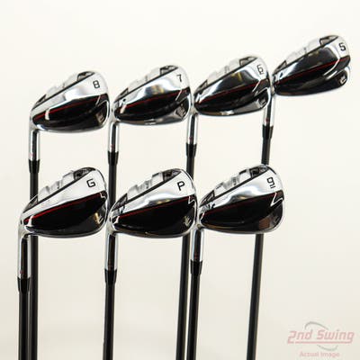 Mint Cobra 2023 T-Rail Iron Set 5-PW GW Cobra Ultralite 50 Graphite Stiff Left Handed STD