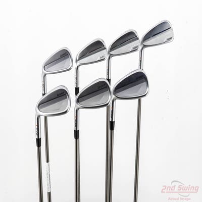 Ping i230 Iron Set 4-PW Aerotech SteelFiber i110cw Steel Stiff Left Handed Orange Dot +1/4"