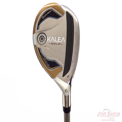 TaylorMade Kalea Gold Hybrid 6 Hybrid Kalea Gold Ultralight Graphite Ladies Right Handed 37.5in