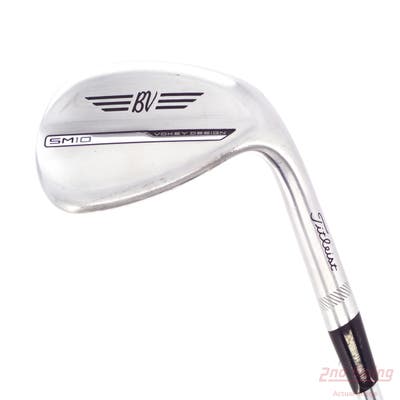 Titleist Vokey SM10 Tour Chrome Wedge Lob LW 60° 10 Deg Bounce S Grind Titleist Vokey BV Steel Wedge Flex Right Handed 35.0in