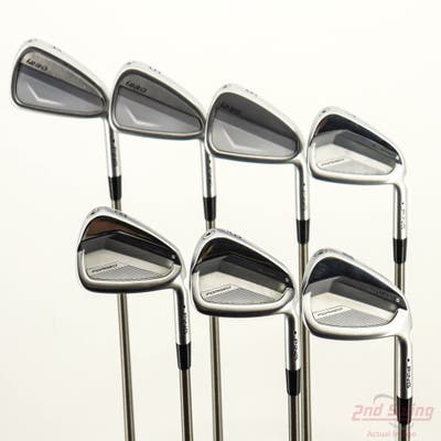 Ping Blueprint S Iron Set 4-PW Aerotech SteelFiber i95cw Graphite Stiff Right Handed Black Dot +3/4"