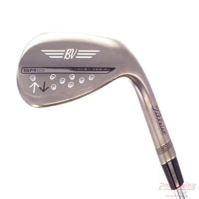 Titleist Vokey SM10 Nickel Wedge Lob LW 58° 4 Deg Bounce T Grind Titleist Vokey BV Steel Wedge Flex Right Handed 35.0in