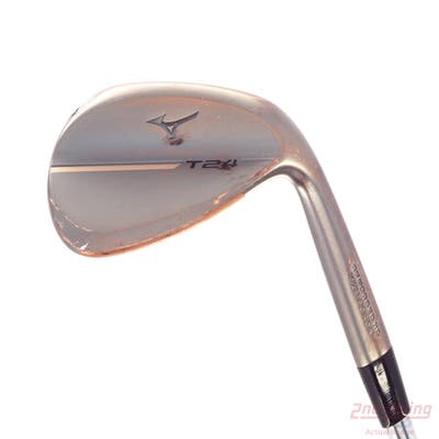 Mizuno T24 Denim Copper Wedge Sand SW 56° 10 Deg Bounce D Grind True Temper Dynamic Gold Tour Issue S400 Steel Stiff Right Handed 35.5in