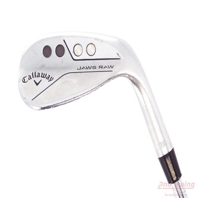 Callaway Jaws Raw Chrome Wedge Sand SW 56° 10 Deg Bounce S Grind True Temper Dynamic Gold Spinner Tour Issue Steel Wedge Flex Right Handed 35.0in