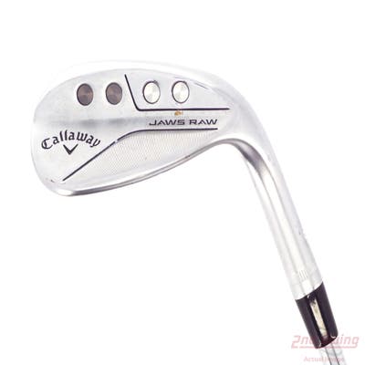 Callaway Jaws Raw Chrome Wedge Lob LW 60° 8 Deg Bounce Z Grind True Temper Dynamic Gold Spinner Tour Issue Steel Wedge Flex Right Handed 34.75in