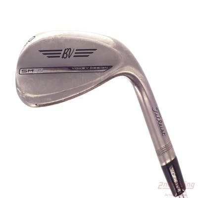 Titleist Vokey SM10 Nickel Wedge Lob LW 60° 12 Deg Bounce D Grind Oban CT-115 Steel Wedge Flex Right Handed 35.25in