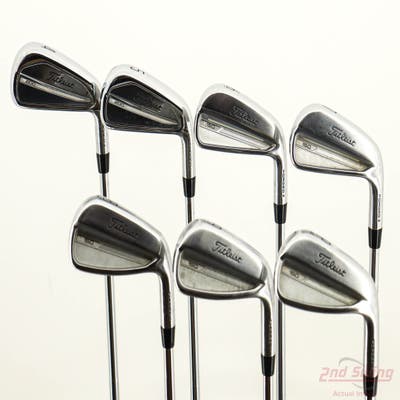 Titleist 2023 T150/T200 Combo Iron Set 4-PW True Temper Dynamic Gold X100 Steel X-Stiff Right Handed +1/4"