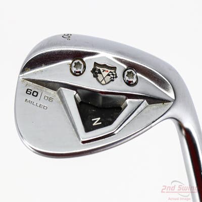 TaylorMade Rac Z Groove TP Black Wedge Lob LW 60° 6 Deg Bounce FST KBS Hi-Rev Steel Wedge Flex Right Handed 35.5in