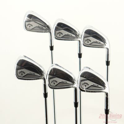 Mint Callaway Elyte Iron Set 5-PW True Temper Vector 90 Steel Stiff Right Handed +1/4"