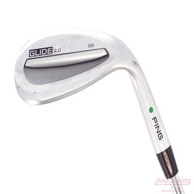 Ping Glide 2.0 Wedge Lob LW 58° 10 Deg Bounce True Temper Dynamic Gold X100 Steel X-Stiff Right Handed Green Dot 35.5in