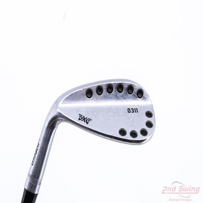 PXG 0311 Chrome Wedge Sand SW 54° 14 Deg Bounce Stock Steel Shaft Steel Wedge Flex Left Handed 35.75in