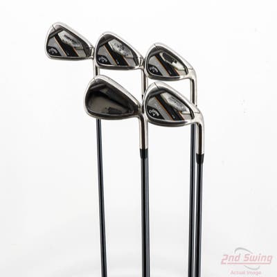 Callaway Mavrik Max Iron Set 6-PW UST Mamiya Recoil 65 Dart Graphite Regular Right Handed STD