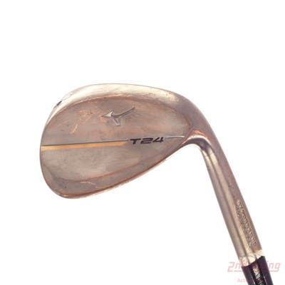 Mizuno T24 Denim Copper Wedge Sand SW 56° 8 Deg Bounce V Grind True Temper Dynamic Gold Tour Issue S400 Steel Stiff Right Handed 35.5in