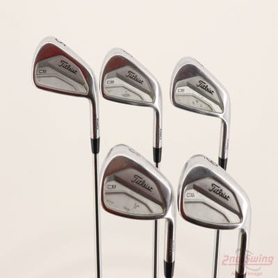 Titleist 620 CB Iron Set 5-9 Iron Project X Rifle 6.5 Steel X-Stiff Right Handed STD
