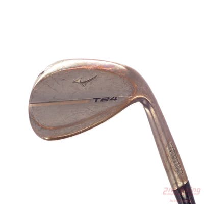 Mizuno T24 Denim Copper Wedge Sand SW 56° 8 Deg Bounce V Grind True Temper Dynamic Gold Tour Issue S400 Steel Stiff Right Handed 35.5in