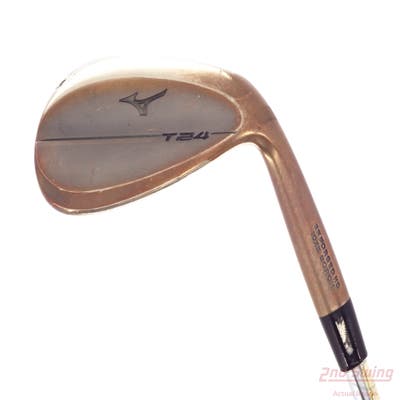 Mizuno T24 Denim Copper Wedge Sand SW 56° 8 Deg Bounce V Grind True Temper Dynamic Gold Tour Issue S400 Steel Stiff Right Handed 35.5in