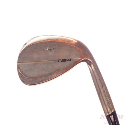 Mizuno T24 Denim Copper Wedge Sand SW 56° 8 Deg Bounce V Grind True Temper Dynamic Gold Tour Issue S400 Steel Stiff Right Handed 35.5in
