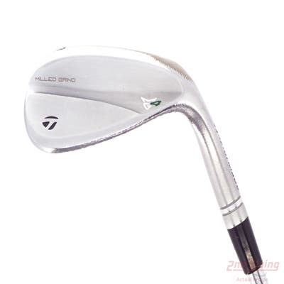 TaylorMade Milled Grind 4 Chrome Wedge Lob LW 60° 10 Deg Bounce SB True Temper Dynamic Gold Steel Wedge Flex Right Handed 36.0in