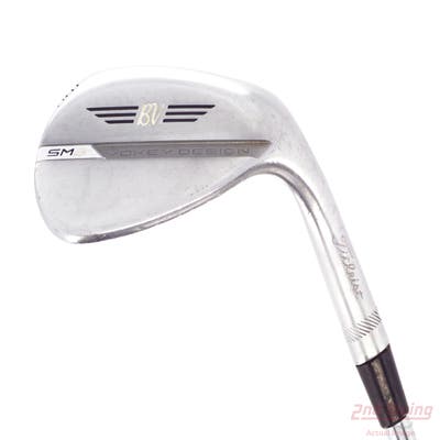 Titleist Vokey SM8 Tour Chrome Wedge Lob LW 58° 12 Deg Bounce D Grind True Temper Dynamic Gold Spinner Tour Issue Steel Wedge Flex Right Handed 35.0in