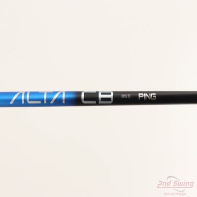 Used W/ Ping RH Adapter Ping Alta CB Blue 65 Fairway Shaft Stiff 42.0in
