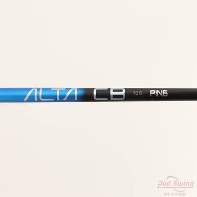 Used W/ Ping RH Adapter Ping Alta CB Blue 70 Hybrid Shaft Stiff 39.0in