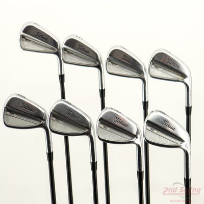Titleist 2023 T150 Iron Set 4-PW AW True Temper Onyx AMT White Steel X-Stiff Right Handed STD