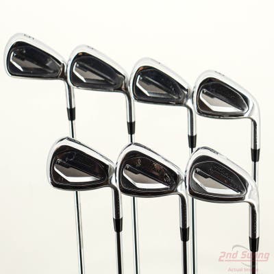 Titleist 2023 T350 Iron Set 5-PW AW True Temper AMT Red S300 Steel Stiff Right Handed STD