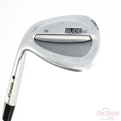 Ping Glide 2.0 Wedge Sand SW 56° 12 Deg Bounce AWT 2.0 Steel Wedge Flex Left Handed Black Dot 35.75in