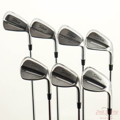Titleist 2025 T150/T250 Combo Iron Set 4-PW Project X Rifle 5.5 Steel Regular Right Handed +1"