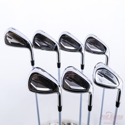 Titleist 2023 T350 Iron Set 6-PW AW GW Mitsubishi Tensei Red AM2 Graphite Ladies Right Handed -1"
