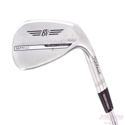 Titleist Vokey SM10 Tour Chrome Wedge Gap GW 52° 8 Deg Bounce F Grind Titleist Vokey BV Steel Wedge Flex Right Handed 35.25in