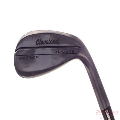 Mint Cleveland RTX 6 ZipCore Black Satin Wedge Sand SW 56° 10 Deg Bounce Mid True Temper Dynamic Gold Tour Issue S400 Steel Stiff Right Handed 35.5in