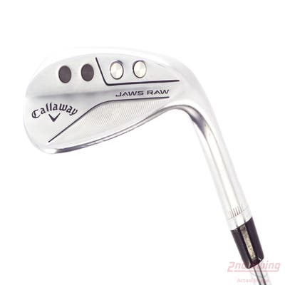 Callaway Jaws Raw Chrome Wedge Lob LW 60° 8 Deg Bounce Z Grind True Temper Dynamic Gold Spinner Tour Issue VSS Steel Wedge Flex Right Handed 35.0in