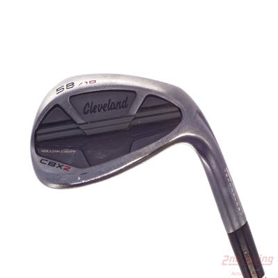 Cleveland CBX 2 Black Satin Wedge Lob LW 58° 10 Deg Bounce True Temper Dynamic Gold 115 Steel Wedge Flex Right Handed 35.25in