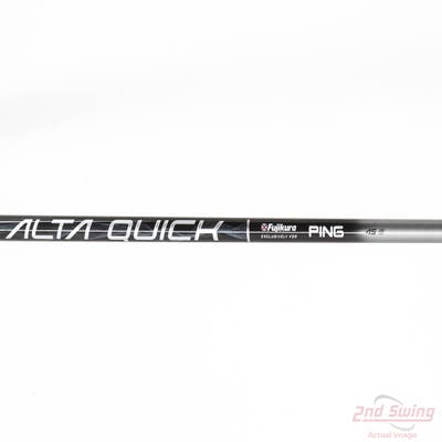 Used W/ Ping RH Adapter Ping ALTA Quick 45 Fairway Shaft Senior 41.25in